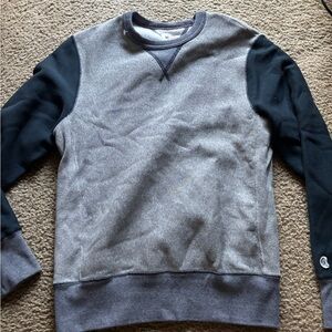 Todd Snyder Champion Mens Small Patchwork Double V Crew Sweatshirt Collab